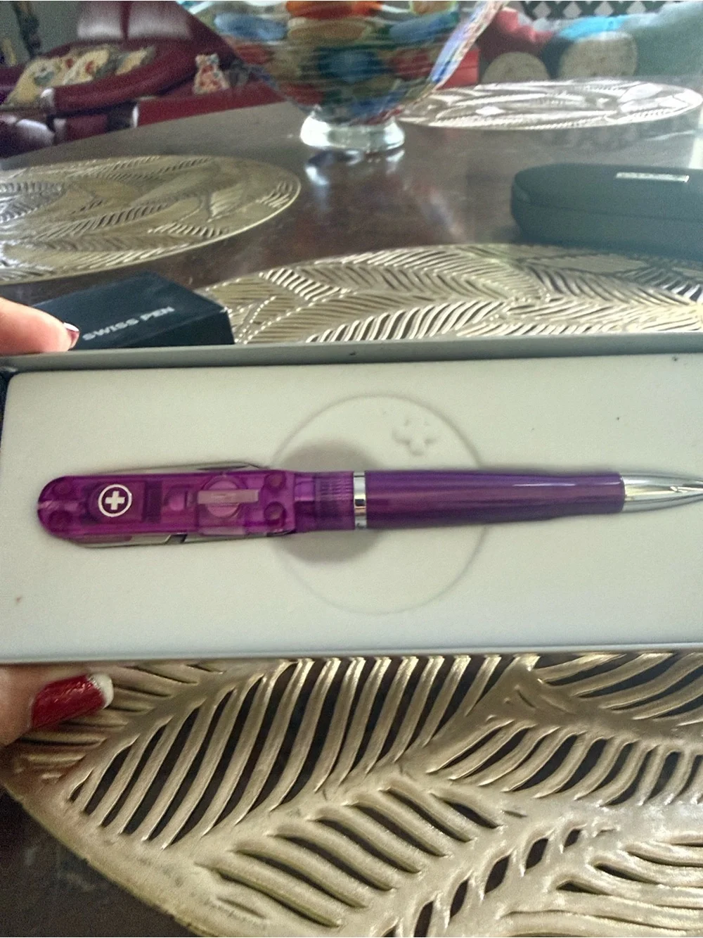 Swiss Pen - Purple Women’s Accessory